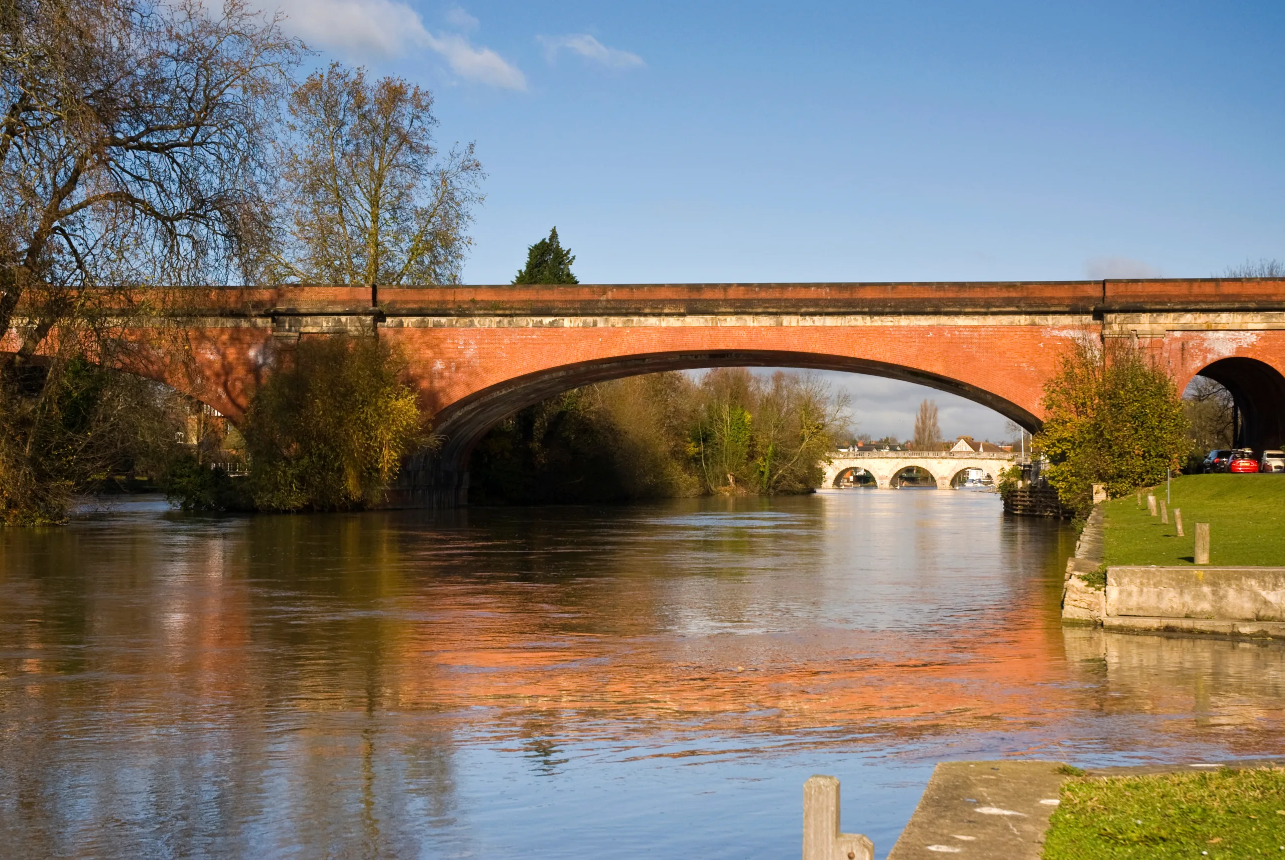 The Brunel's railway Bridge, Maidenhead, Berkshire